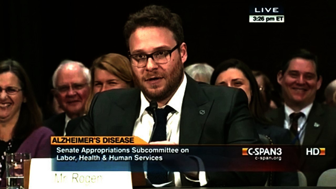 Seth Rogen Peeved By US Senators Who Ducked Out On His Alzheimer’s Speech