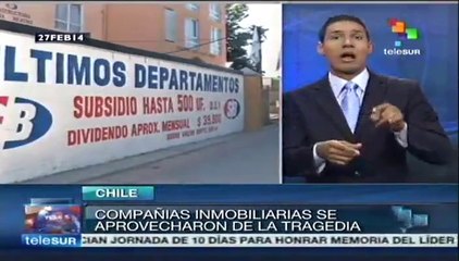 Damnificados por terremoto de 2010 en Chile aún esperan ayuda estatal