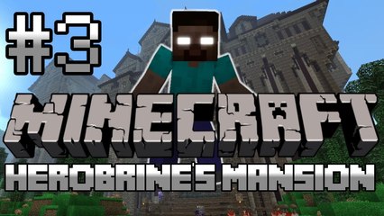 Minecraft 1.4.5 - Herobrine's Mansion Part 3 - RAGE QUIT!!!!!!