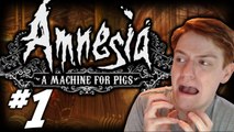 Amnesia: A Machine for Pigs - Let's Play Part 1 - THE HORROR BEGINS!! ;_;