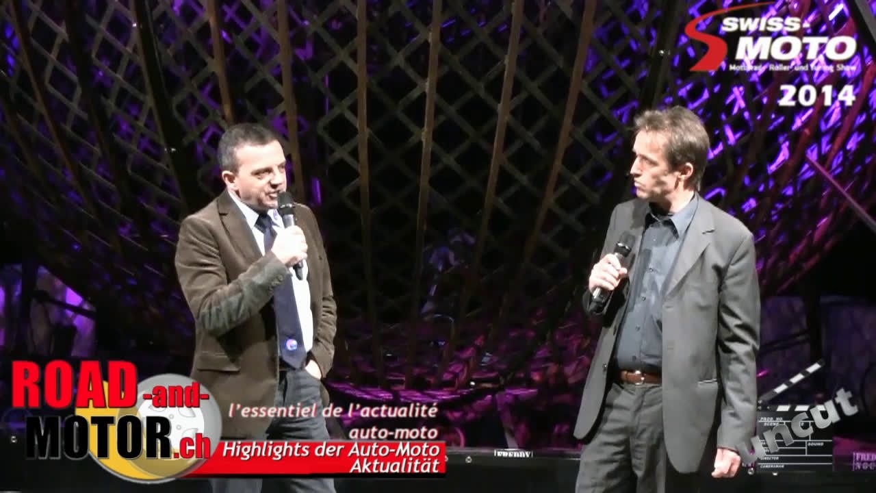 Swiss-Moto 2014: 100 Jahre FMS  und Motorradkampagne'Staying Alive'