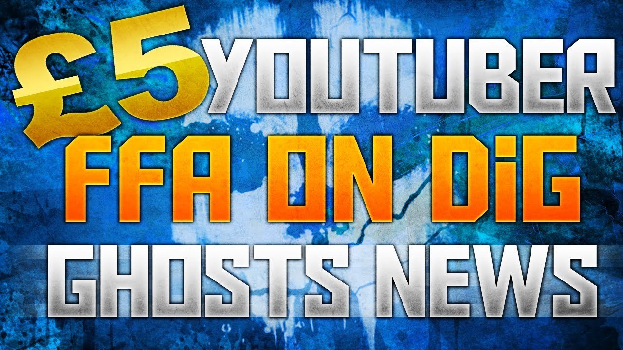 Youtuber £5 FFA Match On "Apocalypse" DLC Map "Dig" | COD Ghosts Information, Gamescom Hands On
