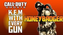 Call of Duty: Ghosts | K.E.M Strike With Every Gun | Episode #4 Honey Badger