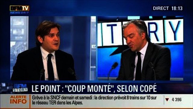 BFM Story: Jean-François Copé va porter plainte contre Le Point: on attend ça sereinement , Étienne Gernelle - 27/02