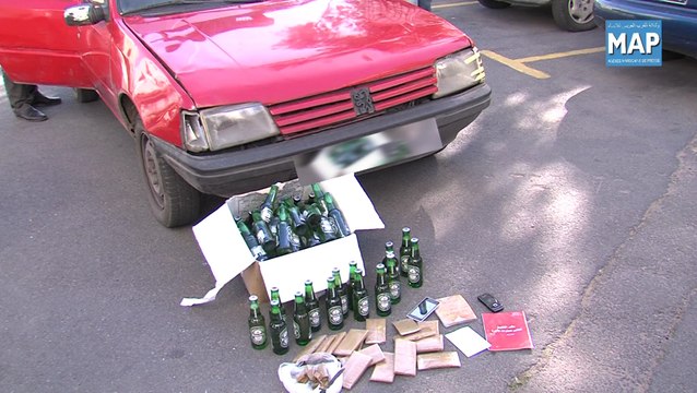 إلقاء القبض على سائق سيارة أجرة يروج المخدرات بالدار البيضاء