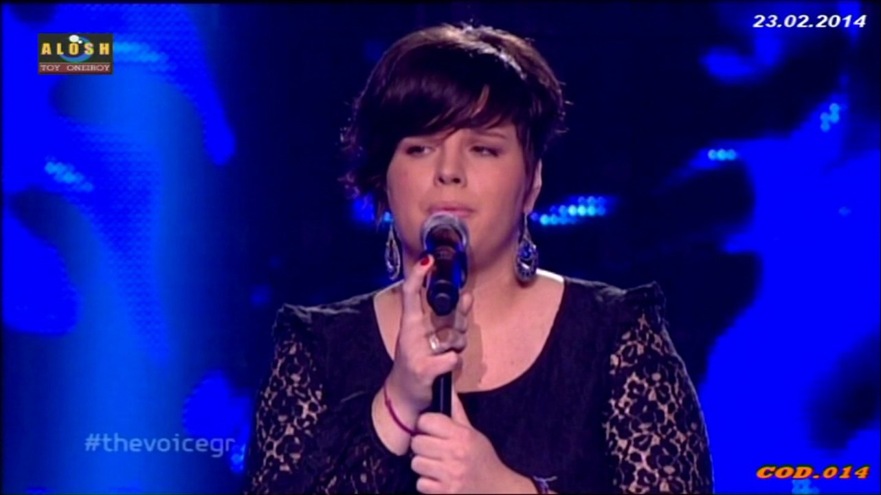 The Voice Of Greece - Μαρια Βλαχαβα [Το Πατωμα]..23/2/2014