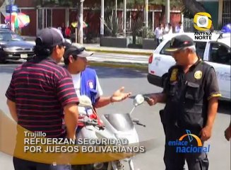 Seguimos en Trujillo. La seguridad está garantizada en la sede de los Juegos Bolivarianos, así lo asegura el jefe de la Tercera Dirtepol de Trujillo.