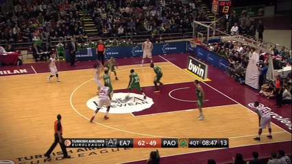 Block of the night: Stephane Lasme, Panathinaikos Athens