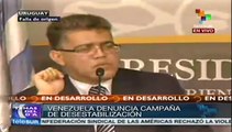 Canciller Jaua denunció campaña de desestabilización en Venezuela