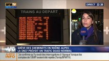 Le Soir BFM: Menace de grève des cheminots en Rhône-Alpes ce week-end - 27/02 3/6