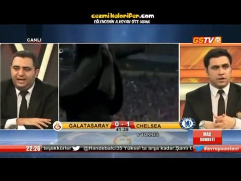 Burak Yılmaz'ın Sayılmayan Golüne GS Tv Spikerlerinin Tepkisi