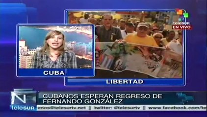 Cuba espera con alegría al antiterrorista Fernando González