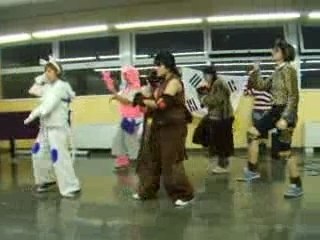 Balloons TVXQ cosplay