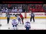 Top Ten NHL Hockey Fights of November 2013 {HD}