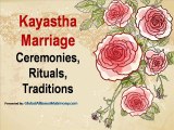 Kayastha Marriage Rituals and Wedding Ceremonies