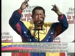 (Vídeo) 2011: Chavez en Conmemoración del 27 de Febrero de 1989 Día de la Rebelión Popular (4/4)