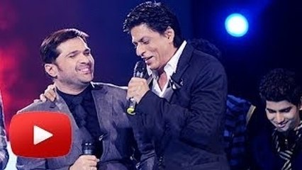 Shahrukh Khan Drops In To Meet Himesh Reshammiya !