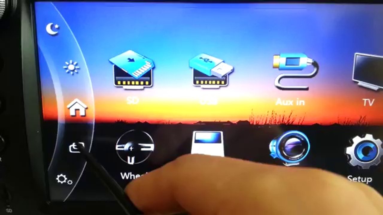 NEW GUI for Car DVD Player with GPS Car Stereo