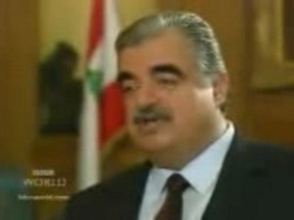 Hariri Interview from November 2001