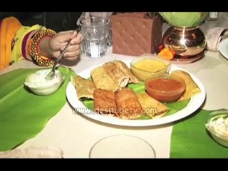 Tanisha Singh & Dolly Bindra at 40TH South Indian Food Festival