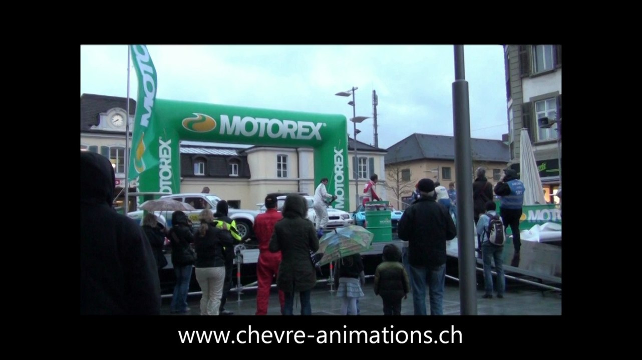 Effets de scène à l'occasion du Critérium Jurassien 2012