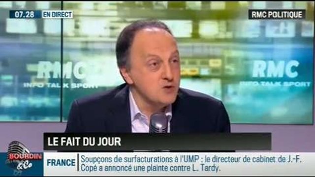 RMC Politique: Affaire Copé: La solution serait la publication des comptes de l'UMP , selon Laurent Wauquiez - 28/02