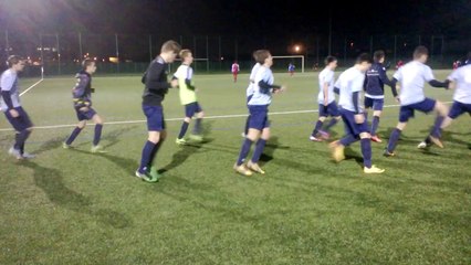 U18 Echauffement 2014 02 Cenon