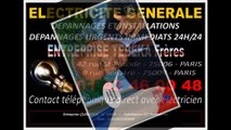 ELECTRICITE PARIS 6eme - 0142460048 - ARTISAN SPECIALISTE HAUTEMENT QUALIFIE - 75006 - TOUS TRAVAUX