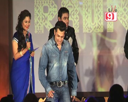 Salman Teases A.R Rahman At The Launch Of 'RAUNAQ'