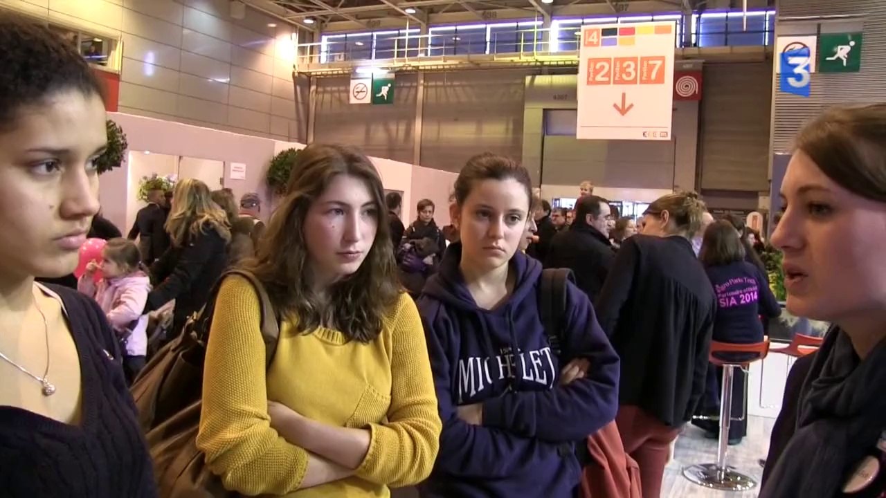 SIA 2014 : Lycéennes en quête d'orientation