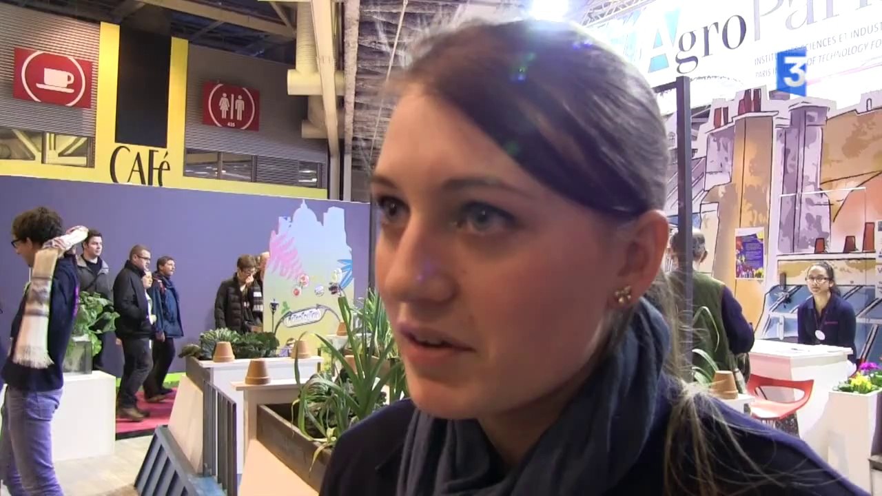 SIA 2014 : Estelle, étudiante à AgroParis Tech