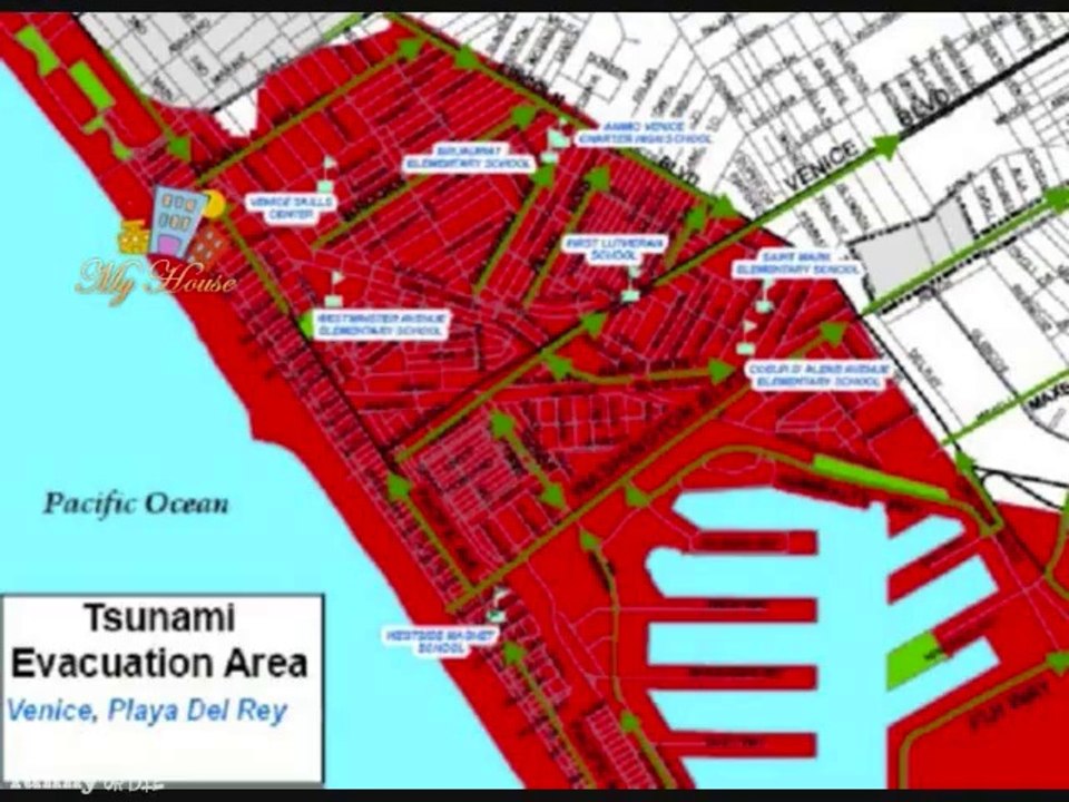 TSUNAMI WARNING live team coverage from Venice Beach