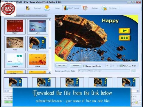 Get Total Video2Dvd 3.12 Activation Code Free