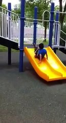 Kid Parkour : epic fail!
