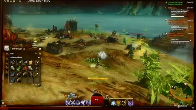 Asura Elementalist Gameplay 2 - Guild Wars 2 @ gamescom 2011 [FullHD+Sound]