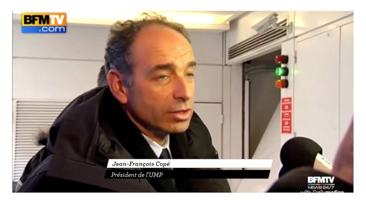 Jean-François Copé : "Tout ceci est un coup monté"