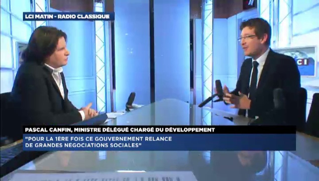 Pascal Canfin, invité de Renaud Blanc avec LCI