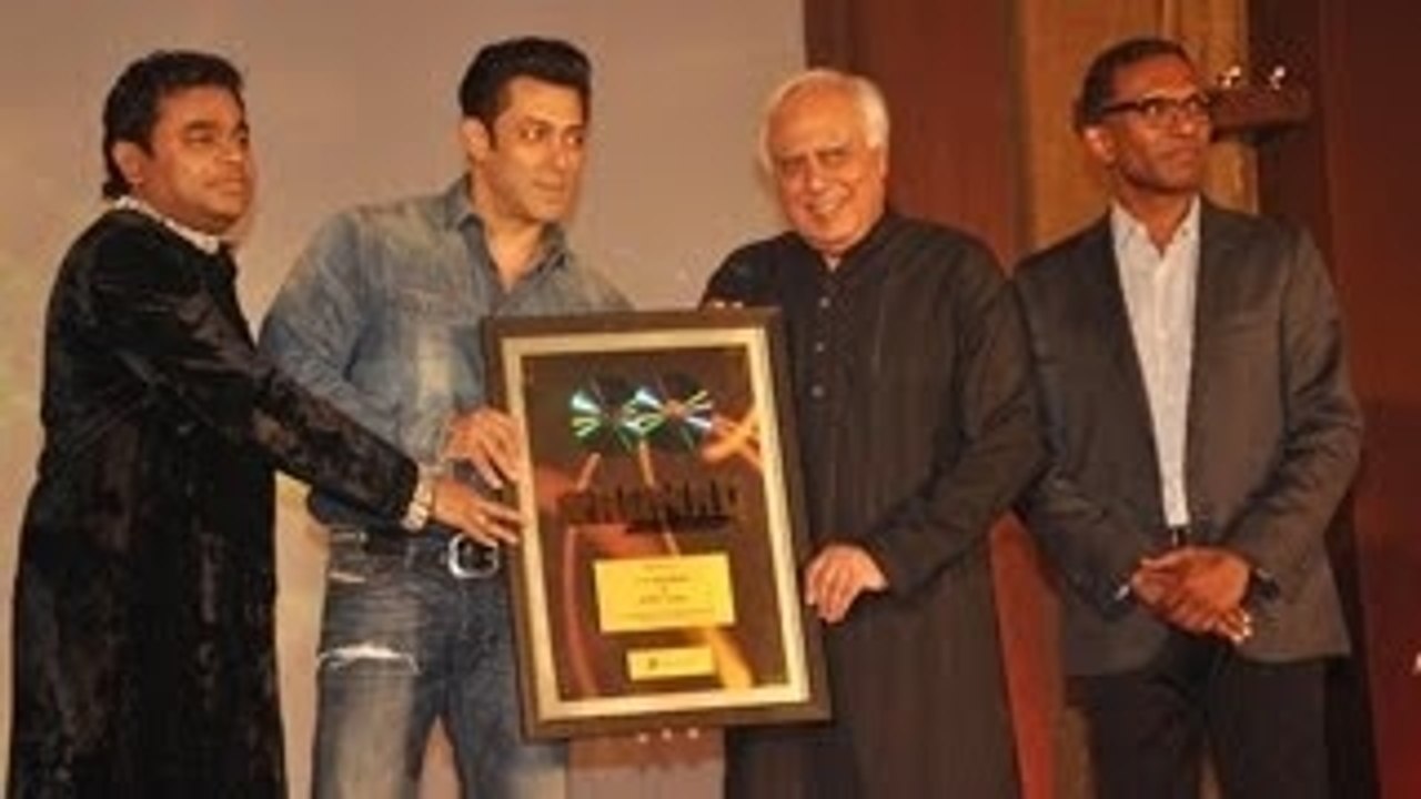 Salman Khan Launches A.R. Rahman & Kapil Sibal's  Album Raunaq !