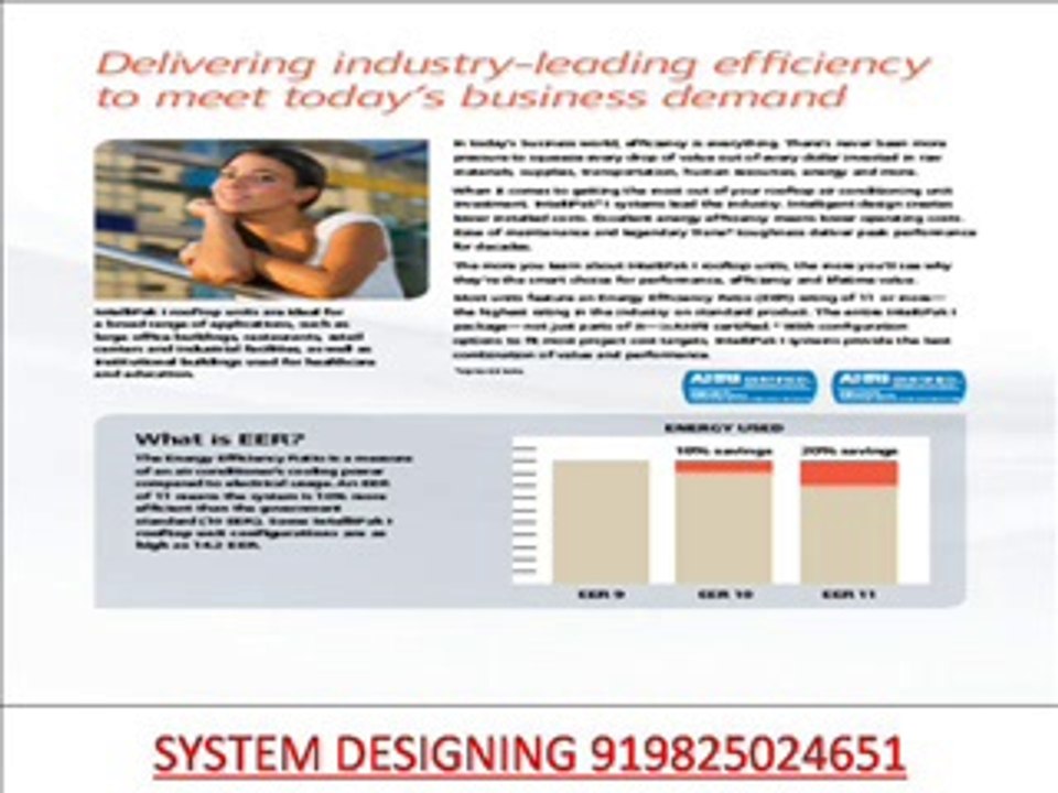 Trane delivering industry leading System Designing 919825024651