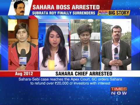 Sahara chief Subrata Roy arrested