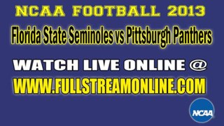 Watch Florida State Seminoles vs Pittsburgh Panthers Live Streaming Game Online