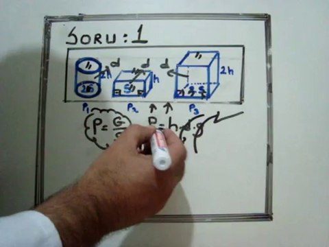 11.SINIF BASINÇ TESTİ -1 - SORU -1