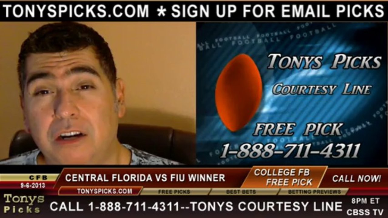 Florida International Golden Panthers vs. Central Florida Knights Pick Prediction NCAA College Football Odds Preview 9-6-2013