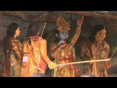 Idols of Krishna on the occasion of Janmashtami