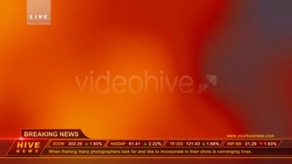 Live Breaking News - After Effects Template
