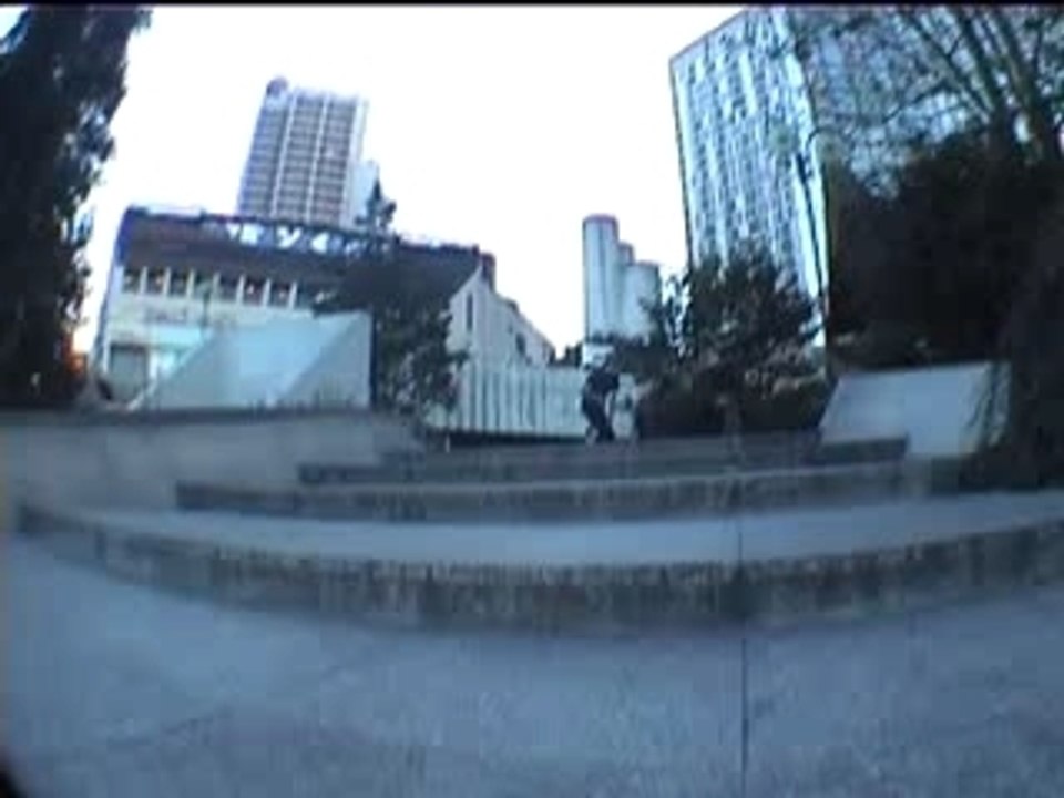 Flip back grind