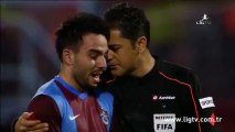 A footballer down in tears after being insulted