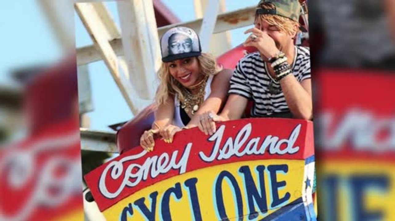 Beyoncé Has a Dance Off at Coney Island Video Shoot