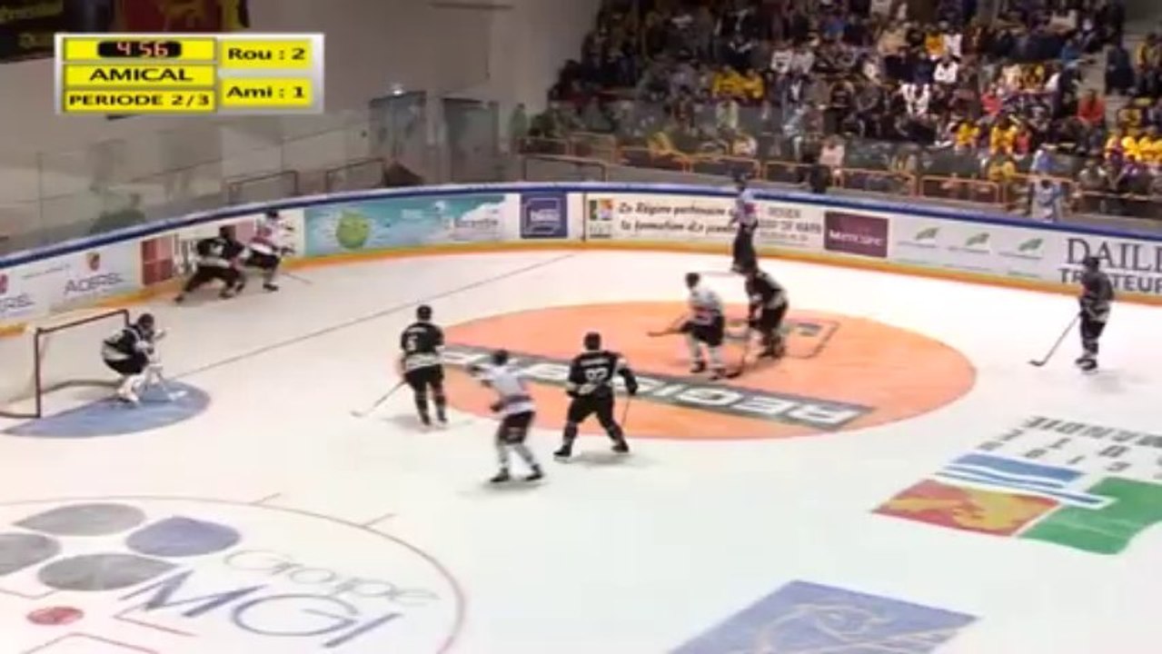 Période 2/3 du match amical Rouen vs Amiens du 27 août 2013.