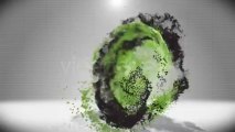 Audio Reactive 3D Particles Logo Intro - After Effects Template